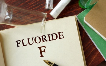 “fluoride” written in a notebook