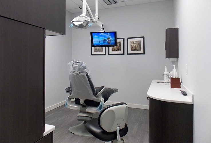 Dental exam room