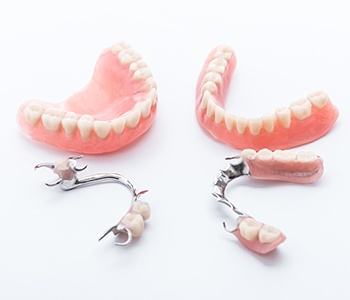 Partial and full dentures